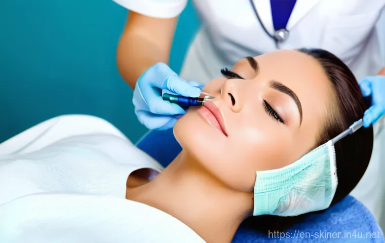 피부관리사 연봉 추이와 전망 - **Prompt 2: Luxurious Relaxation and Personalized Care**
    "A diverse male esthetician, early 30s,...